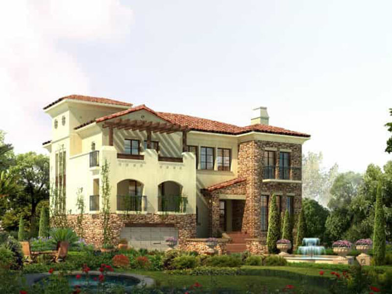 別墅庭院設計施工